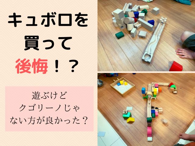 キュボロを買って後悔？クゴリーノ（ジュニア）よりスタンダードにすれ 