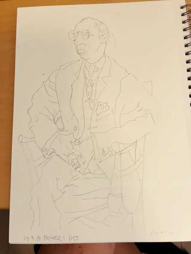 脳の右側で描け逆さ絵