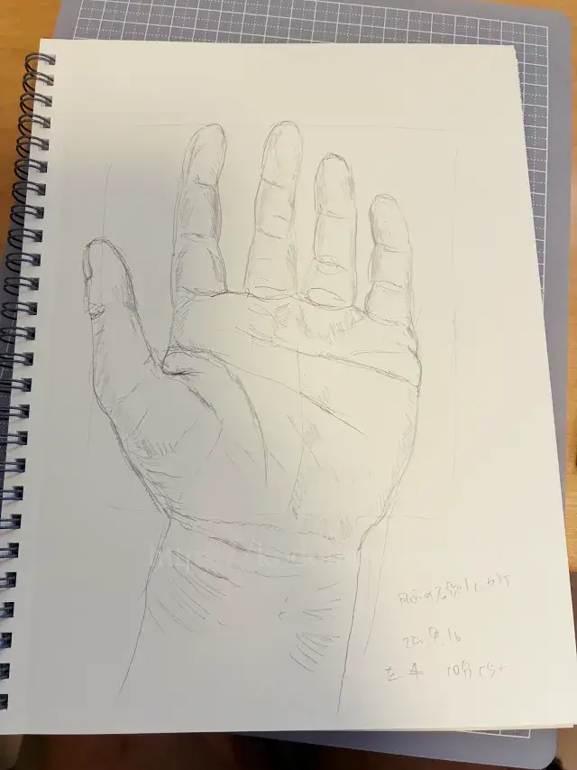 脳の右側で描け心左手